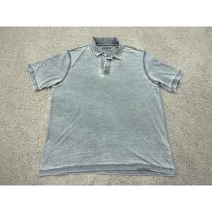 Age of Wisdom Polo Shirt Mens‎ XL Short Sleeve Casual Wornout Look Burnout